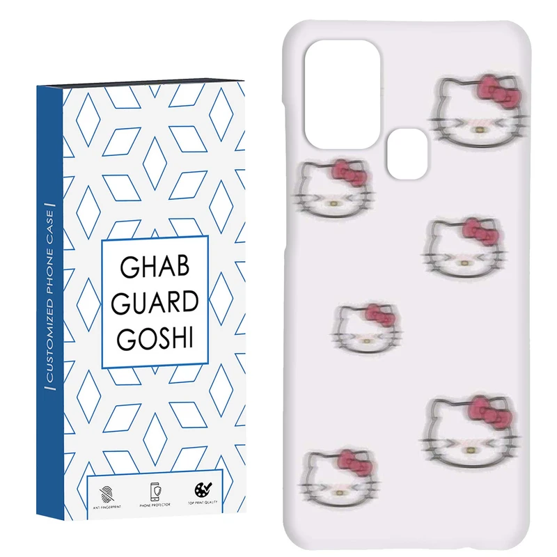 کاور قاب گارد گوشی طرح کیتی کد Dimo-904 مناسب برای گوشی موبایل سامسونگ Galaxy A21s