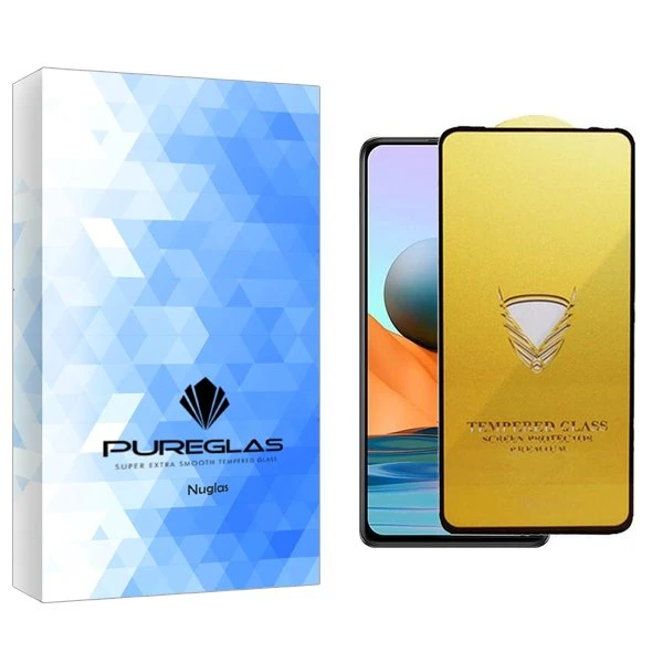 محافظ صفحه نمایش پیور گلس مدل NueGlas OG مناسب برای گوشی موبایل شیائومی Redmi Note 10