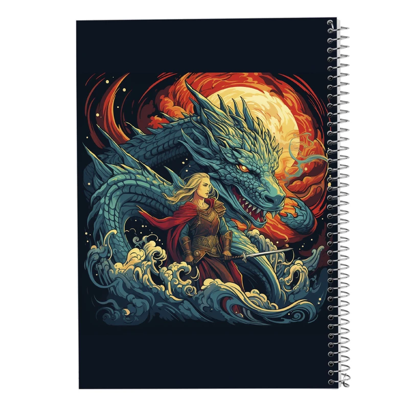 دفتر نت موسیقی 50 برگ مدوپد مدل Vindland Saga کد DF3163