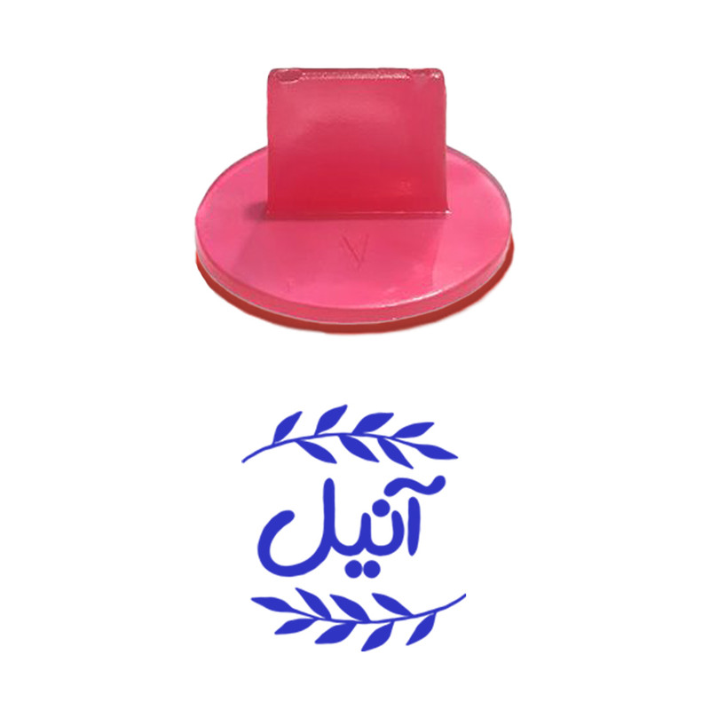 مهر حس آمیزی مدل برگی طرح آنیل