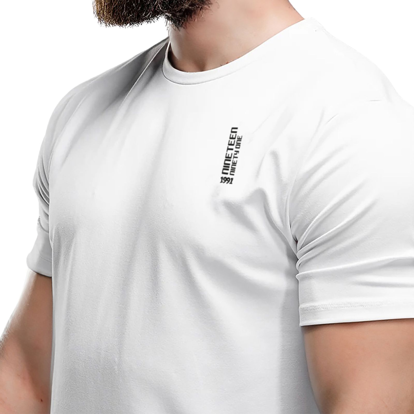 تی شرت لانگ ورزشی مردانه نوزده نودیک مدل TS1967 WW -  - 2