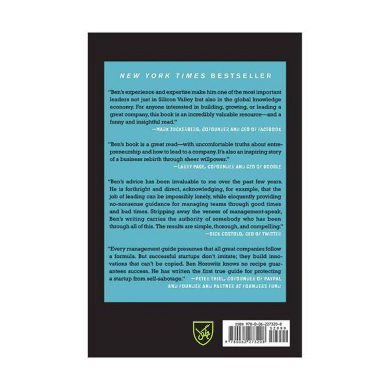 کتاب The Hard Thing About Hard Things اثر Ben Horowitz انتشارات جنگل