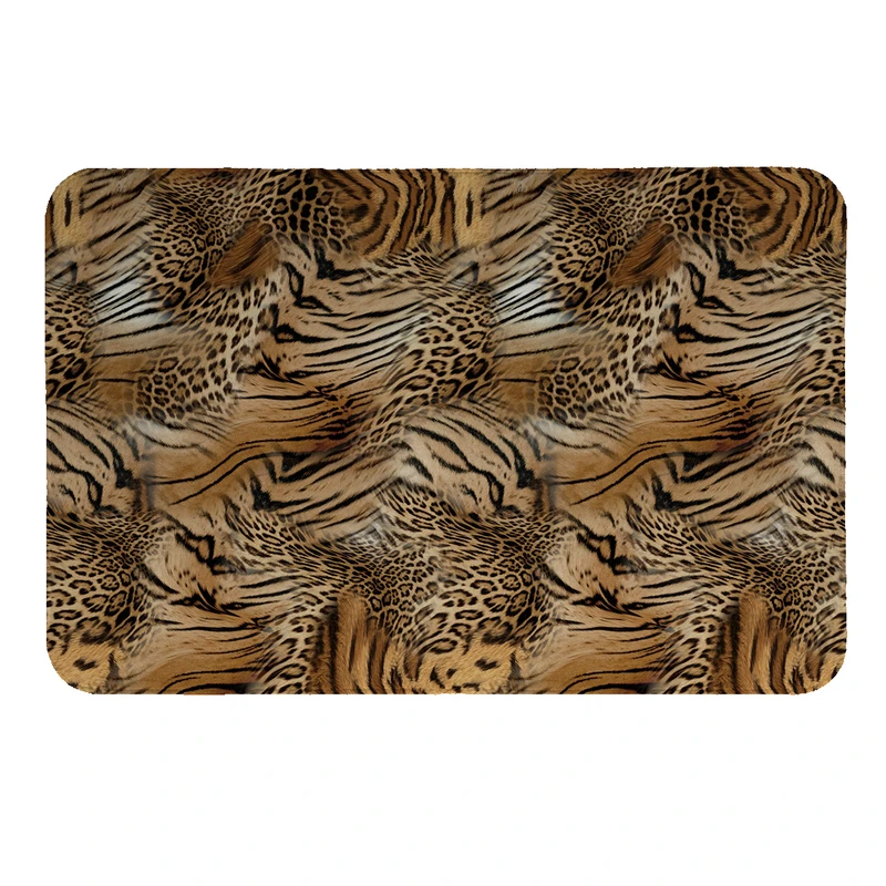  پادری طرح پلنگی کد 5312 سایز 80 × 50 سانتی‌متر