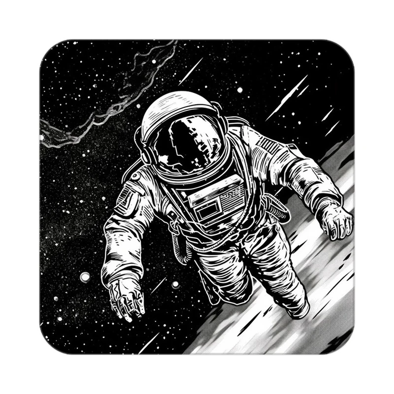 زیر لیوانی کاکتی طرح فضانورد مدل mp46508