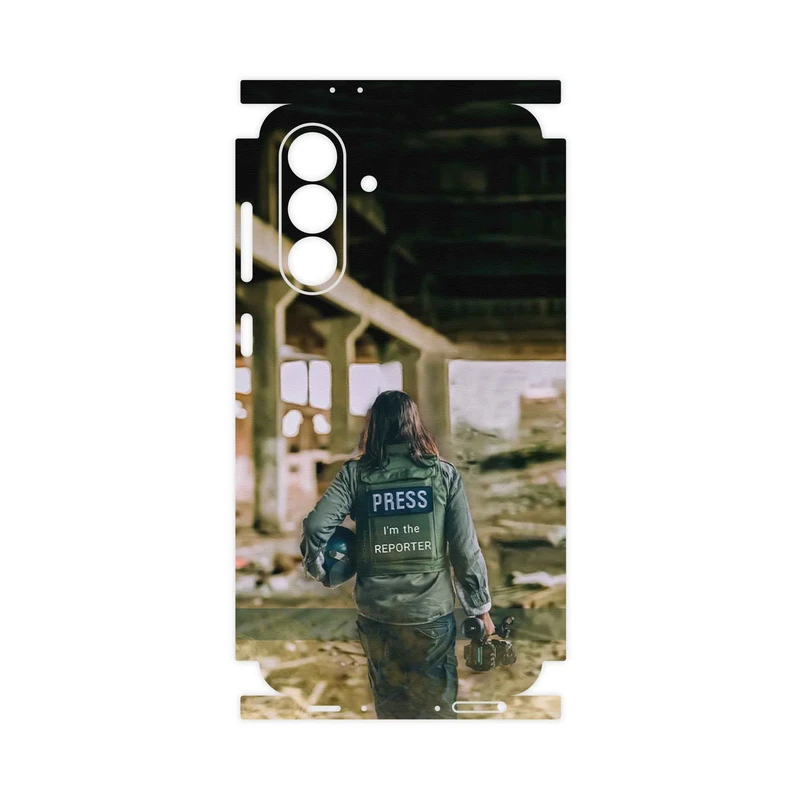 برچسب پوششی ماهوت مدل Reporter-FullSkin مناسب برای گوشی موبایل سامسونگ Galaxy A56