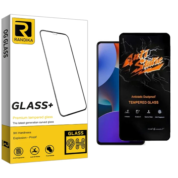 محافظ صفحه نمایش راندیکا مدل RK Antistatic مناسب برای گوشی موبایل شیائومی Redmi Note 12 Pro Plus 5G