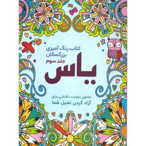 کتاب رنگ آمیزی یاس اثر صادق واحدی انتشارات محمد امین جلد 3