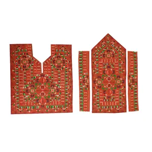 پارچه سوزن دوزی مدل B-39 مجموعه چهار عددی