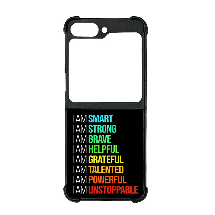 کاور قاب گارد هوم طرح تایپوگرافی مناسب برای گوشی موبایل سامسونگ galaxy z flip 6