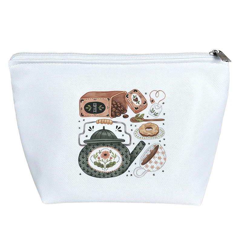 کیف لوازم آرایش دخترانه خندالو مدل Coffee کد H1234