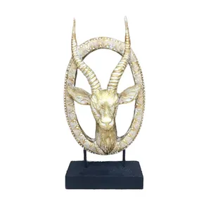 مجسمه دنیا دکوری سرمد مدل غزال کد 0