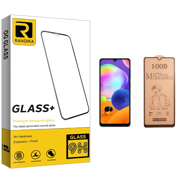 محافظ صفحه نمایش سرامیکی راندیکا مدل Gld مناسب برای گوشی موبایل سامسونگ Galaxy A31