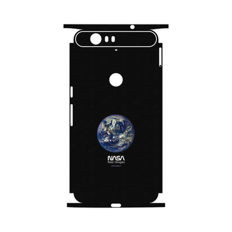 برچسب پوششی ماهوت مدل NASA Home Earth-FullSkin مناسب برای گوشی موبایل گوگل Nexus 6P