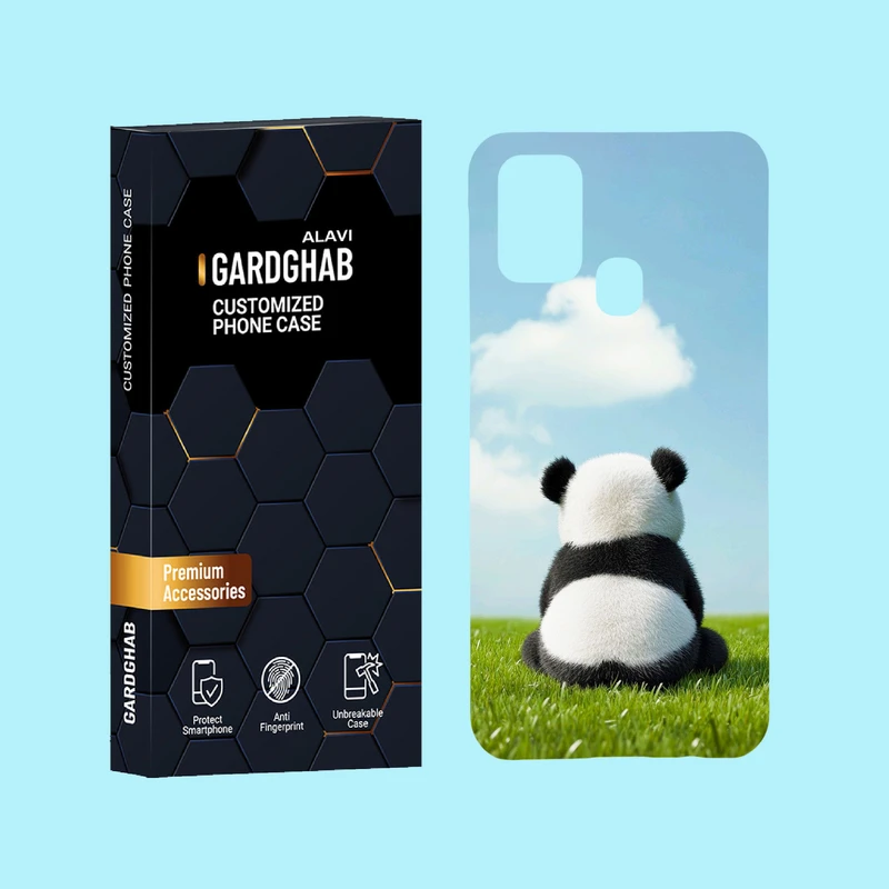 کاور گارد قاب علوی مدل حیوانات مناسب برای گوشی موبایل سامسونگ Galaxy M31