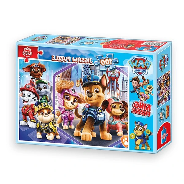 پازل 100 تکه کینگ مدل پاو پاترول