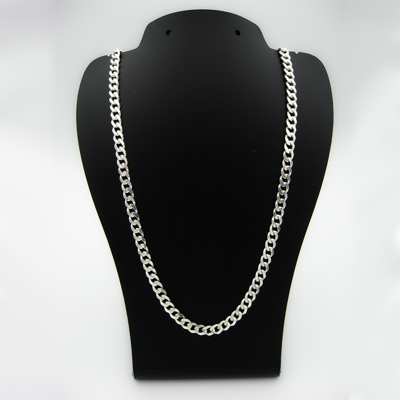 زنجیر نقره مردانه مانچو مدل sf6008