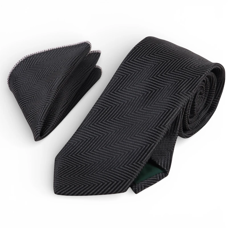 کراوات و دستمال جیب مردانه نسن مدل V63