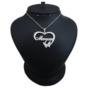 گردنبند نقره زنانه ترمه ۱ طرح مریم کد mas 00636