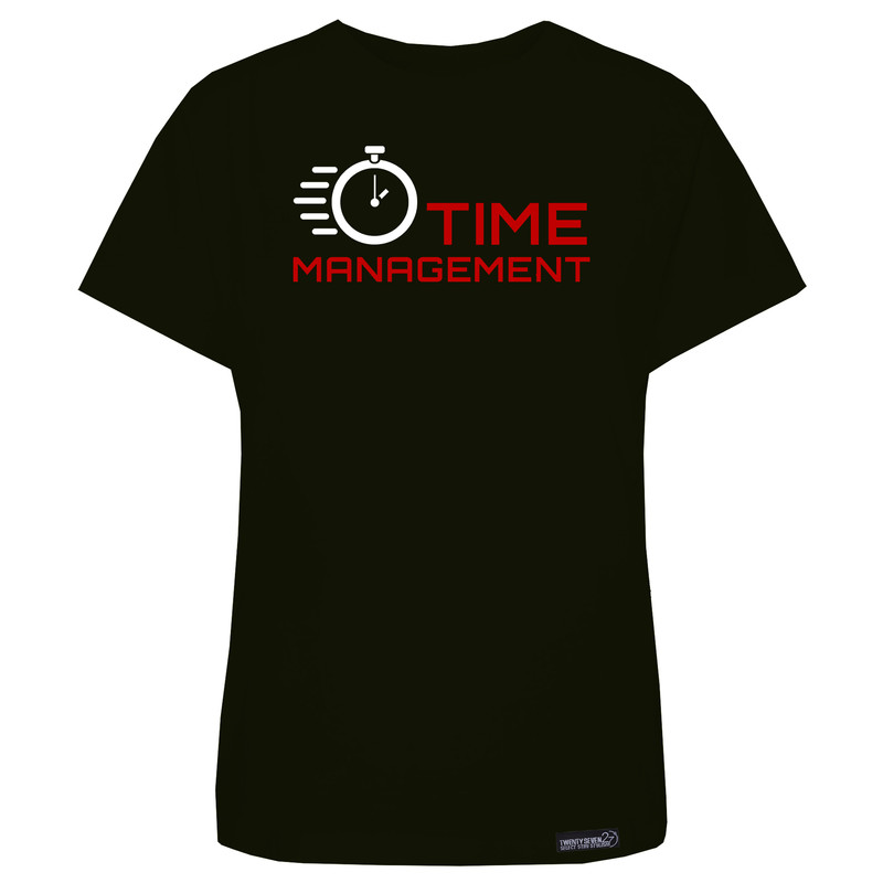 تی شرت آستین کوتاه زنانه 27 مدل Time Management کد MH1472