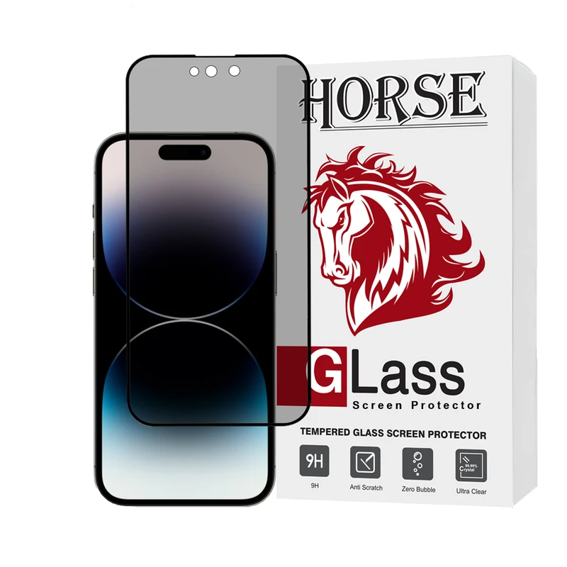 محافظ صفحه نمایش حریم شخصی هورس مدل CERPRIVH مناسب برای گوشی موبایل اپل iPhone 14 Pro
