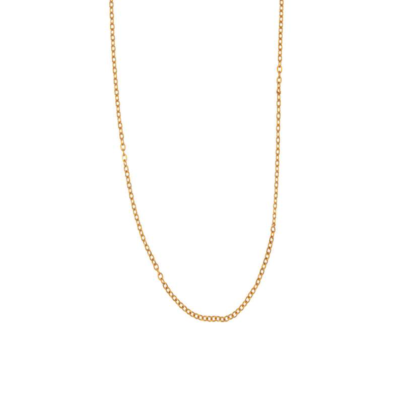 زنجیر طلا 18 عیار زنانه رزالیا مدل A7