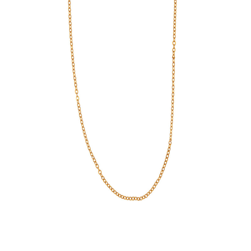 زنجیر طلا 18 عیار زنانه رزالیا مدل A7