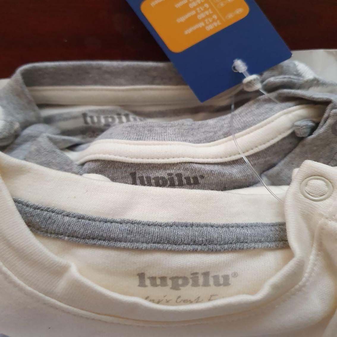 تیشرت نوزادی لوپیلو کد Z-N8 مجموعه 3 عددی - - 8