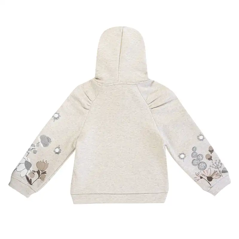 ست هودی و شلوار دخترانه فیورلا مدل گلدار کد 34522