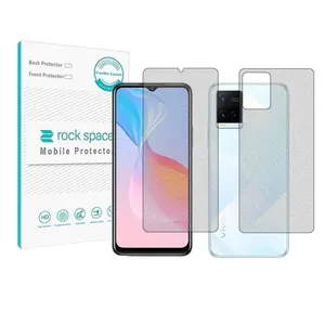 Rock space HyMTT model Matte screen protector suitable for Vivo Y21 mobile phone with back protector