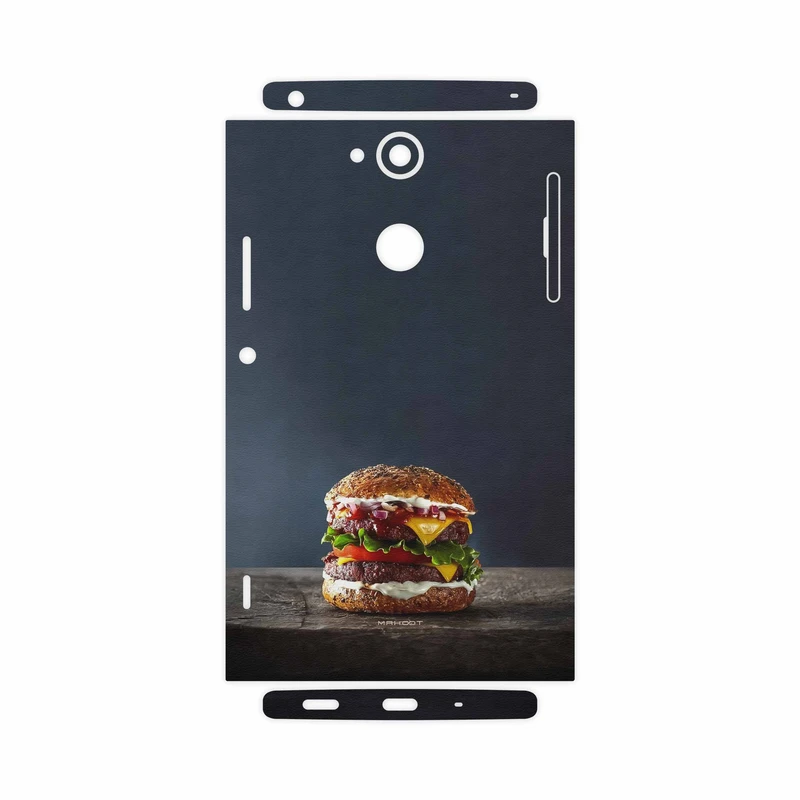 برچسب پوششی ماهوت مدل Hamburger-FullSkin مناسب برای گوشی موبایل سونی Xperia XA2