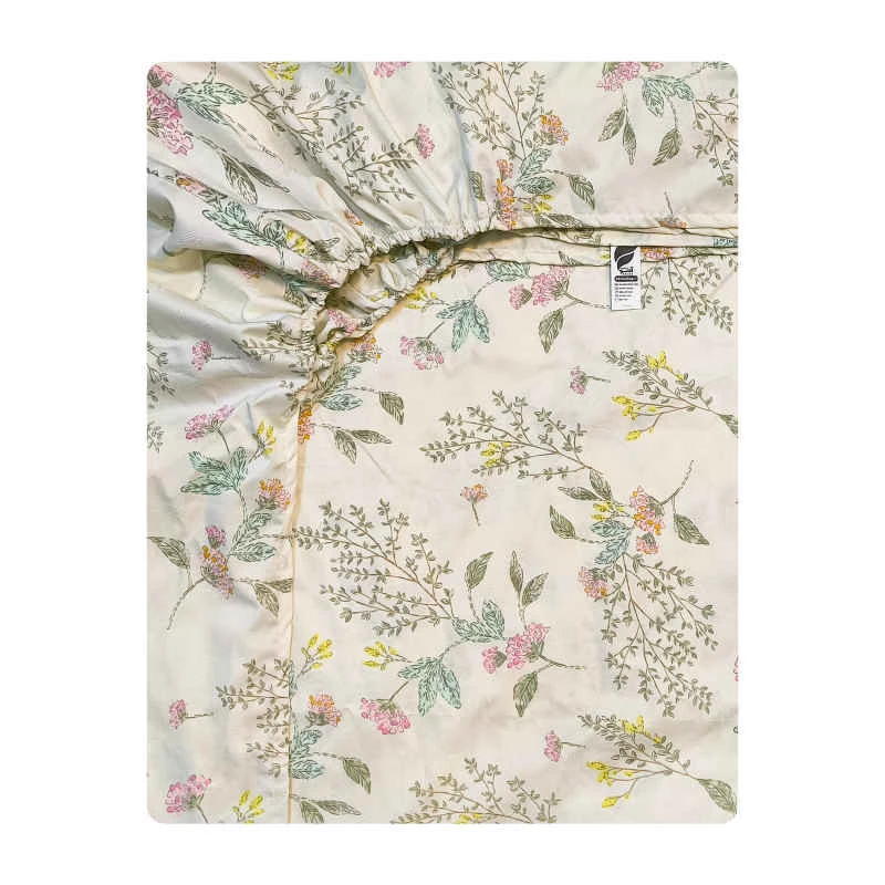 ملحفه آدنو مدل فرانک کد IR183 دونفره سایز 180x200 سانتی متر