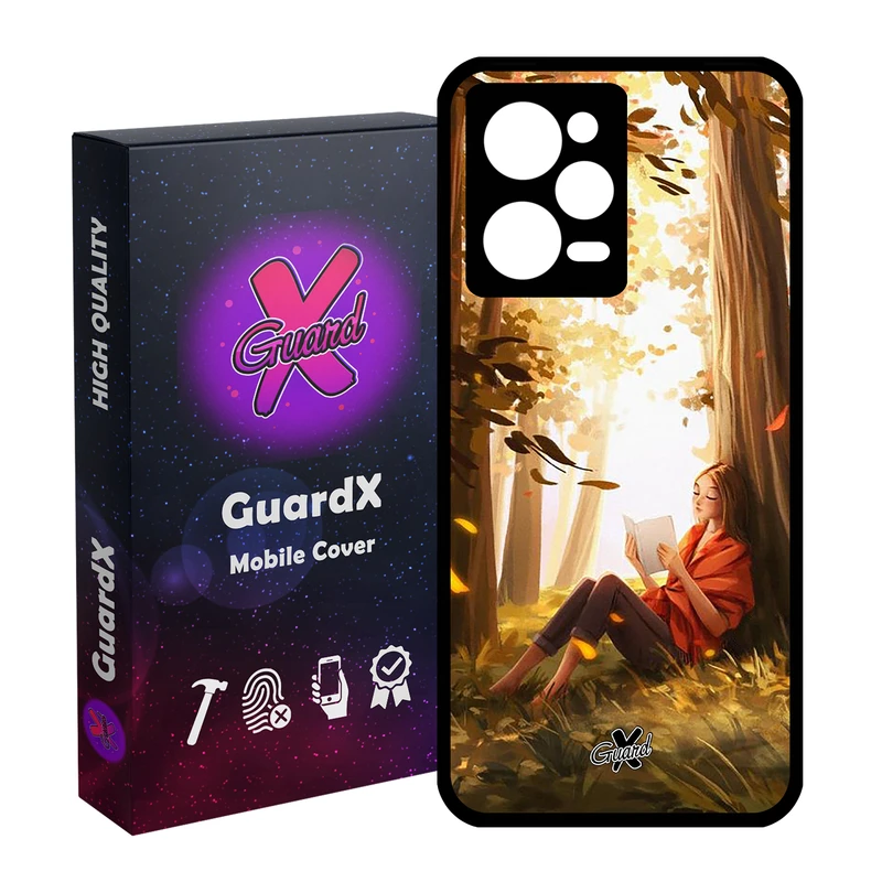 کاور گارد ایکس طرح دختر مدل Glass10276 مناسب برای گوشی موبایل شیائومی Redmi Note 12 Pro 5G/Poco X5 Pro 5G/Note 12 Pro Pro speed