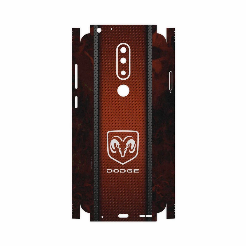 برچسب پوششی ماهوت مدل Dodge-FullSkin مناسب برای گوشی موبایل نوکیا 5.1 Plus