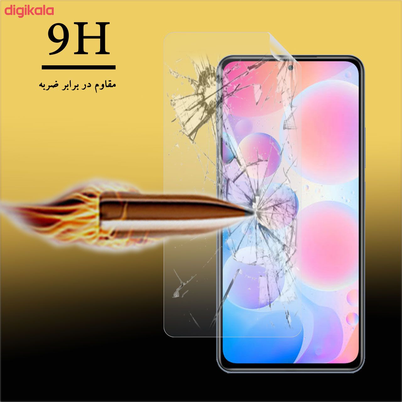 محافظ صفحه نمایش نانو هورس مدل TPU-H مناسب برای گوشی موبایل شیائومی Redmi K40 Pro main 1 4