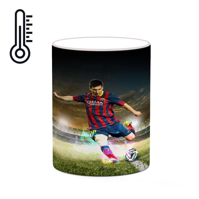 ماگ حرارتی کاکتی طرح Leo Messi لئو مسی مدل mgh42558