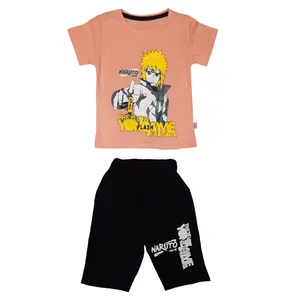 ست تی شرت و شلوارک بچگانه کد F60