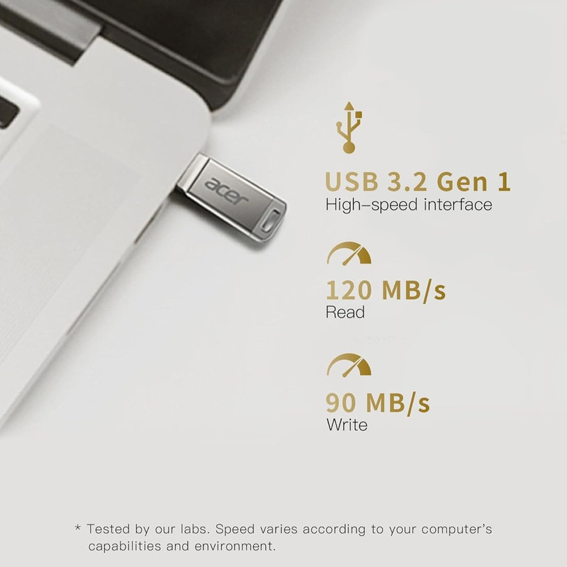 فلش مموری ایسر مدل UM310 ظرفیت 64 گیگابایت با رابط USB3.2 Gen1