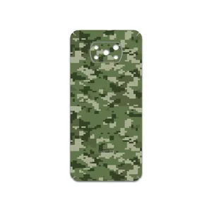 MAHOOT Army-Green-Pixel Cover Sticker for Xiaomi Poco X3 NFC