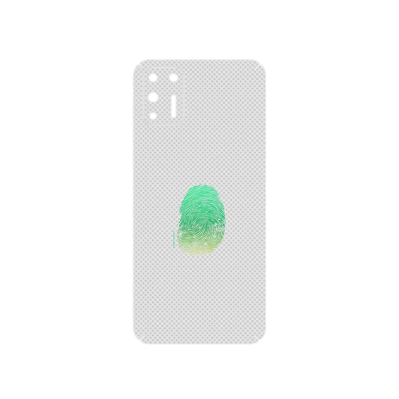 برچسب پوششی ماهوت مدل Minimal Fingerprint مناسب برای گوشی موبایل موتورولا Moto G9 Plus