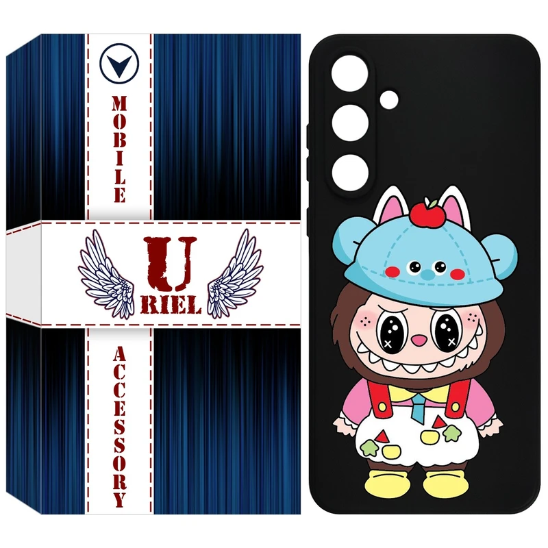 کاور یوریل مدل KSH کد 123 طرح عروسک لبوبو مناسب برای گوشی موبایل سامسونگ Galaxy S24 FE