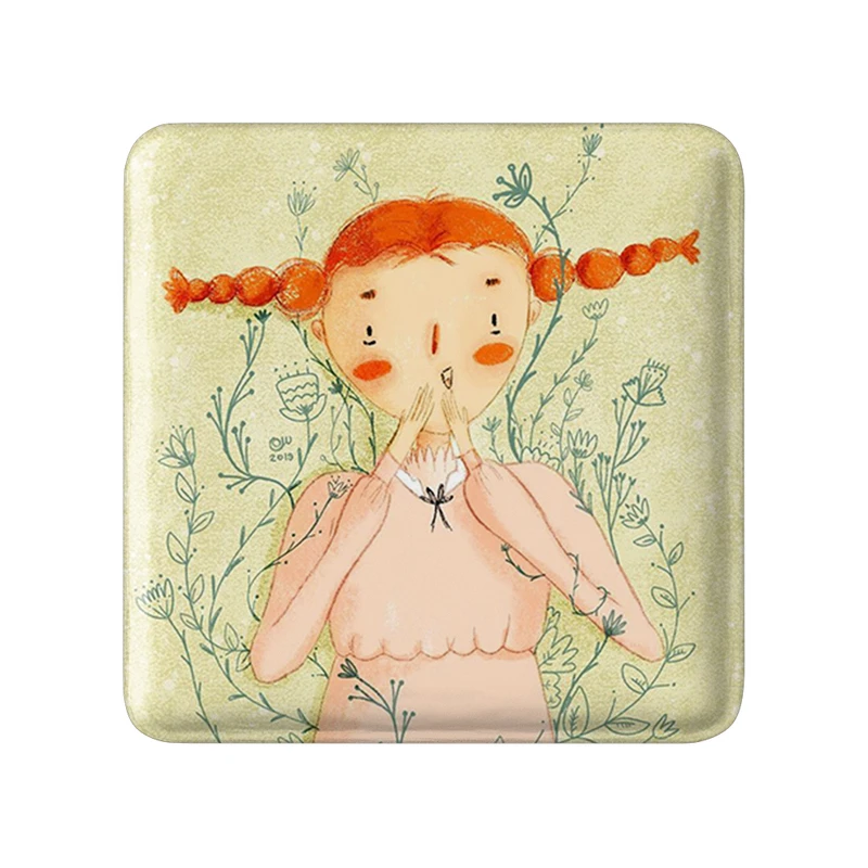 پیکسل خندالو طرح جودی آبوت Judy Abbott مدل مربعی کد 31140