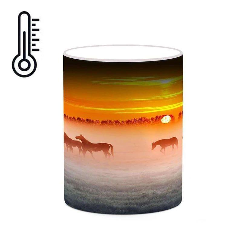 ماگ حرارتی کاکتی مدل اسب کد mgh24358