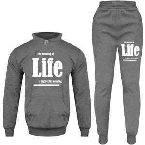 ست هودی و شلوار مردانه کد Life