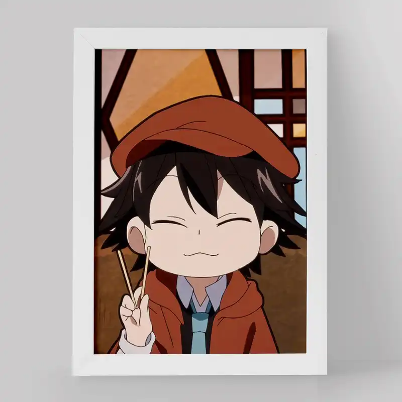 تابلو خندالو مدل رامپو سان انیمه سگ های ولگرد بانگو کد 15638