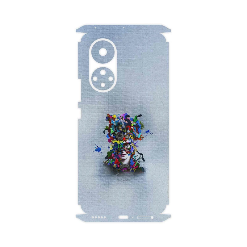 برچسب پوششی ماهوت مدل Collage of surreal Portrait of Women 4-FullSkin مناسب برای گوشی موبایل آنر 50