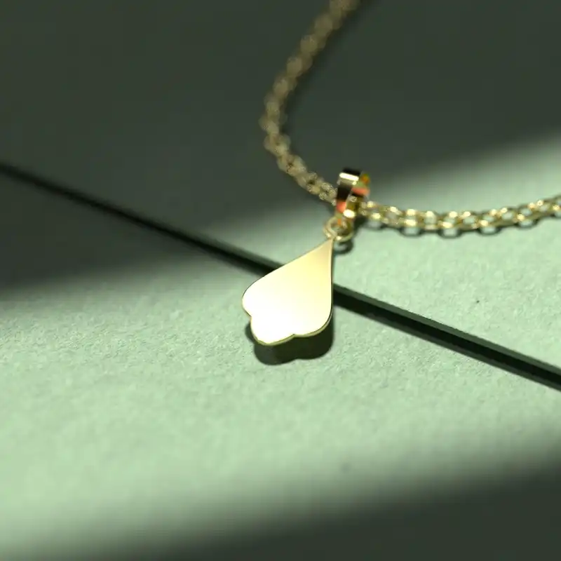 گردنبند طلا 18 عیار زنانه مدوپد مدل هندسی کد SS2-1-1220