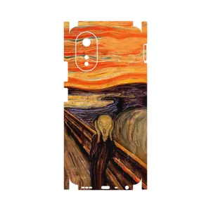 MAHOOT The Scream of Munch-FullSkin Cover Sticker for Oppo A38