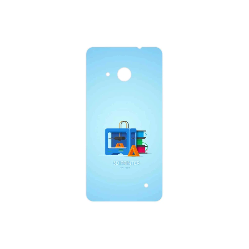 برچسب پوششی ماهوت مدل 3D Printer مناسب برای گوشی موبایل مایکروسافت Lumia 550