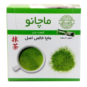چای ماچا خالص ماچانو- 15 گرم بسته 30 عددی