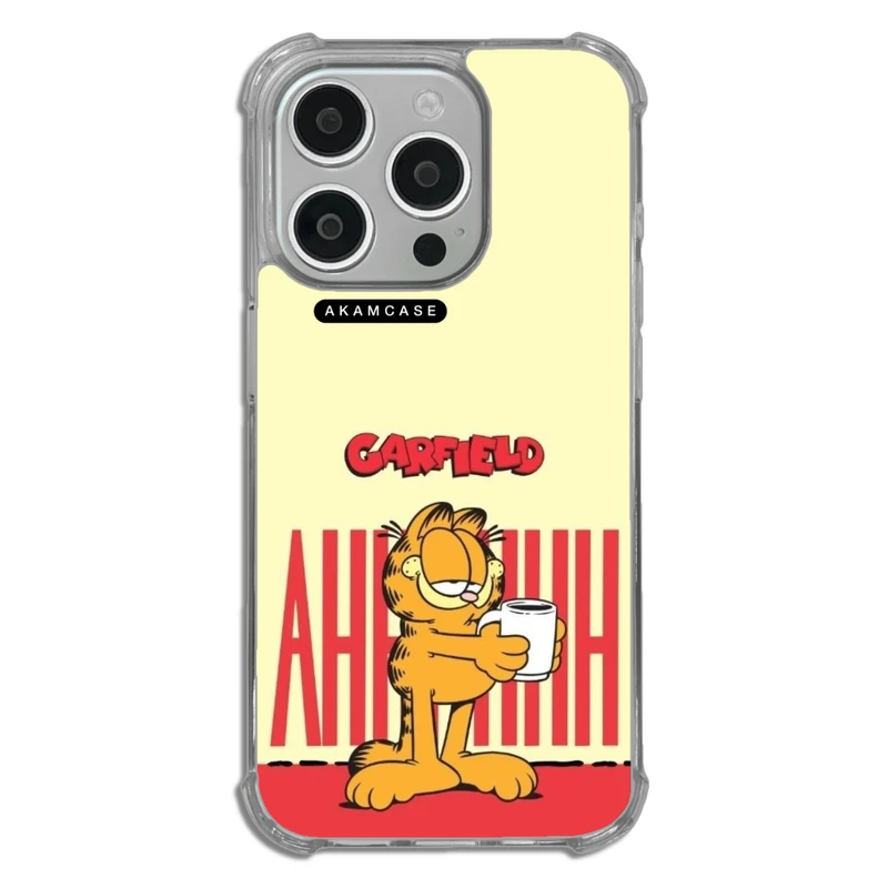 کاور آکام مدل AMC-WTA15PRO-GARFIELD12 مناسب برای گوشی موبایل اپل iPhone 15 Pro
